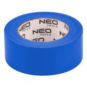 páska stavební pevná 48mmx35m modrá přesný okraj NEO tools